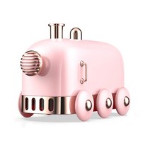 가습기 초음파식 탁상 300ml 초음파 가습기 USB 충전 소형 전철의 형태 가습기 오피스 방 침실 차용 컬러 라이트 탑재 자동정지 공기청정 건조대책
