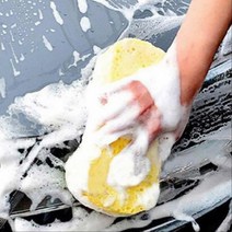 미세구멍 수분 공급 빠른 거품 세차 워시패드 스펀지 자동차 탄력좋은 유리청소 기스없는 차량, 03.세차스펀지
