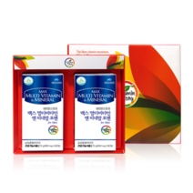 남자 멀티비타민 앤 미네랄 포맨 남성 종합비타민 영양보충 클로렐라 파이토케미컬 마카추출물 90정 X2통 중년 직장인 활력증진 활력비타민