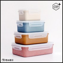 탄소창고 신선 우드 밀폐용기, 1개
