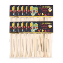 도봉물산특가_[국내산] 손잡이 꼬치 우드스틱 캠핑 닭꼬치 오뎅 꽂이50P 10cm, 도봉 쿠팡 1, 도봉 쿠팡 소 10cm