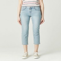 헤지스 일자 FIT 라이트 블루 워싱 데님 팬츠 HSPA2BC42B1
