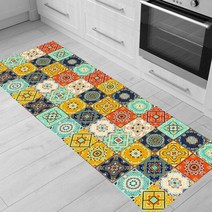 멍석 라탄러그 만다라 보헤미안 주방 카펫 미끄럼 방지 바닥 매트 도어 매트 욕실 발코니 매트 장식 카펫 타피스 살롱 현관 매트