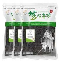 쌀집총각 국내산 찰흑미, 1개, 3kg(1kg×3)