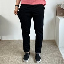[M~5XL] 구스마켓 남자 여름 린넨 워싱 밴딩 팬츠 [8컬러]