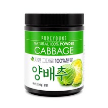 퓨어영 국산 양배추가루 250g, 국내산양배추가루250g, 1통