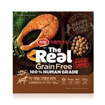 더리얼 그레인프리 오븐베이크드 연어 어덜트 1.6kg