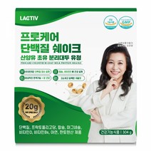 락티브 오은영 프로케어 단백질 쉐이크 산양유 초유 분리대두 유청 4박스, 단품