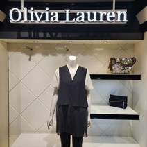 올리비아로렌 쉬폰 주름 롱베스트 VOCQCYM5221