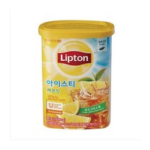 립톤 아이스티 복숭아맛/ 레몬맛 907g, 1개, [수량