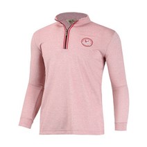 파파브로 남성 가을 골프웨어 반집업 카라 긴팔티 LM-KAAG-171T203-그레이