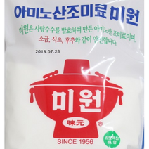 미원 아미노산조미료, 1.5kg, 3개