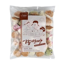에스테이블 이솝찐빵 캐릭터빵, 1kg, 2개