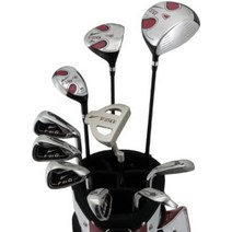 369 일본 월드이글 F-01a 화이트 레드 골프클럽세트 남성용 클럽풀세트 오른손용 남성골프채 남자풀세트 남성골프세트 골프채풀세트, S플렉스