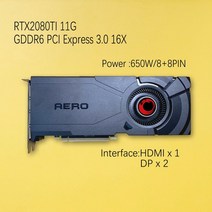 Geforce-NVIDIA RTX2080 8G FE 256bit GDDR6 파운더 에디션 2944 튜링 CUDA 비디오 카드 그래픽 GPU ZU, 03 RTX2080Ti 11G