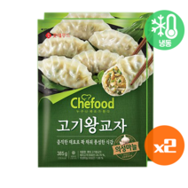 롯데 쉐푸드 고기왕교자, 4봉, 385g