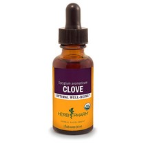 Herb Pharm Clove 액상 정향 추출물 30ml 해외, 3개
