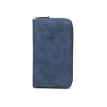 JIU 해외 여행용 여권 지갑 파우치