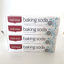 레드씰 베이킹소다 치약 100g x 4개, 단품