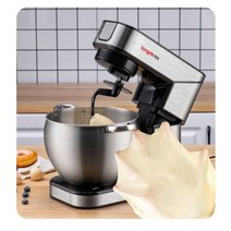 믹서기 빵집 제과 제빵 스파이럴 믹서 대용량 버티컬, 실버 10L 스테인리스 키친 머신 세트 1개