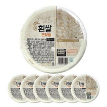 밥이맛있다 흰쌀 곤약밥 150g (6개), 단품