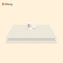 [1+1/강아지매트1위/소형견용/] 디팡 러그형 2장, 뉴헤링본 그레이