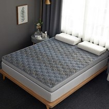 베스트 슬립 패밀리 저상 토퍼 가족 침대 매트 Uvr 북유럽 미니멀 스타일 통기성 리스, 150x200cm, 두께 4cm, not-4