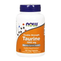나우푸드 타우린 1000mg 100캡슐 ( TAURINE ) 자양강장제 피로회복 근육회복, 1개