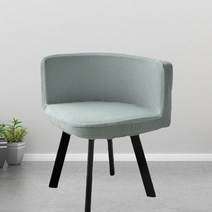 에펠 카페 업소용 식탁 1인용 원목 디자인 체어 인테리어의자 탄성 삼각형 의자 세탁 가능한 식당 폴라 플, 04 Silver gry