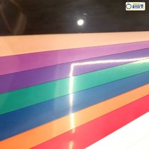 PVC 컬러 투명 보호 필름 부착형 A4 코팅 비닐 공예 DIY 아스테이지 OHP 책비닐 포장 탁자 액자 방수 손상 방지 학교 유치원 카페 인테리어 다꾸 안내문 게시, F 그린