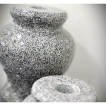 묘지 화병 성묘 산소 돌화병(중형)(메세지 32000원추가), 중형(높이20cm)