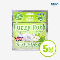 퍼지락 자일리톨 캔디 청사과맛 40g x 5개 묶음 배송