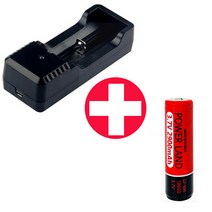 make speed 18650충전배터리+거치대 세트