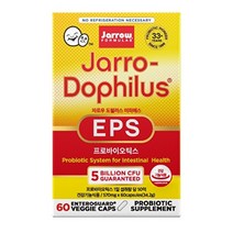 자로우 포뮬러스 도피러스 EPS 60캡슐 액티브 장 유산균 재로우 7종 프로바이오틱스, 60정(2개월분)