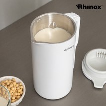 라이녹스 콩물 두유 자동 영양식 이유식 죽 콩국 제조기 푸드메이커 자동 메뉴 마스터 온열기능 RXHL-SB4725E, 핑크