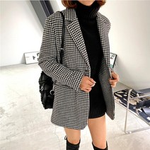 넷투넷코리아 여성 아우터 자켓 정장 루즈핏 오버핏 긴팔 롱