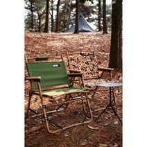 개러지21 폴딩 로우 체어 1+1 감성 캠핑 의자 체어, 1.로우체어, 2개세트, 베이지+베이지