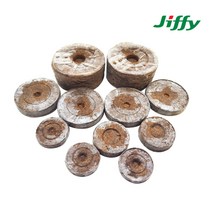 지피펠렛 모종판 압축배양토 파종 발아 포트 33mm 10개, 지피펠렛 33mm 10개 (CO10411)