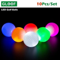 골프볼라이너 3줄 스템프 자동 10pcs led 라이트 업 골프 공 빛나는 어두운 밤 골프 공 멀티 컬러 훈련 골프 연습 공 선물에서 깜박임 20, 분홍색