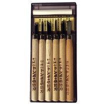 톰보조각도 4p 5p 6p 택1/ 목공예 목판화 우드카빙 취미 미술수업준비물 일본산 고급화방용품 학생 전문가용, 톰보조각도 6p