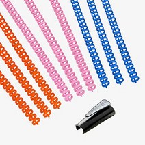 일본직발송 3. L - HYDRONE 루즈링 A4 30홀 제본 구멍 직경 10mm 자료 저장 정리 A4 A5 B5 루즈링 파일, One Size_오렌지핑크블루, One Size_오렌지핑크블루, 상세 설명 참조0