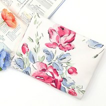 면옥스포드 대폭 비오브 장미꽃 워터칼라 F9, 보라