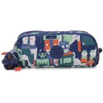 키플링 kipling 기트로이 필통 Gitroy - ROBOT CAMOUFLAGE BLUE