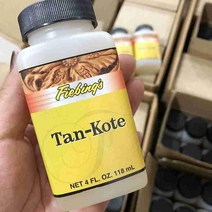 투명방수접착제 옥상방수 타일고정 초강력테이프 American Import Leather Tan-Kote 118ml/보틀 레진 코팅 실란트 DIY 컬러링 레더 크래프트 피니시 에이전
