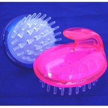 실리콘 돌기 브러쉬 강아지 마사지 샴푸 목욕 용품, 쿠팡 블루