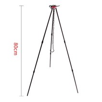 캠핑 장작 캠프 파이어 캠핑 삼각대 야외 알루미늄 합금 요리 냄비 후크 홀더 용 가족, A, 협력사