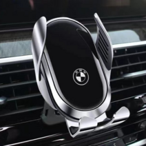 BMW 고속 무선 충전 핸드폰 거치대 3시리즈 5시리즈 X1 X7 BMW로고 QC3.0 시거잭 무료, 13-19년3시리즈-3GT-4시리즈