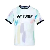 사계절 운동복 yy 배드민턴복 복장 배드민턴복 세트 남녀 배구복 테니스 커스텀 인라인 에어 맥스, 07 055A남-화이트 단품 상의