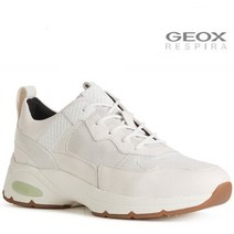 제옥스 GEOX 정품 여성 데일리 컴포트 쿠션 5cm 경량 키높이 스니커즈 W1X6FGA1F93