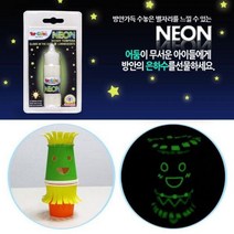 키즈맘아트 토이컬러 네온 야광물감 25ml 물감놀이 유아미술 미술놀이 유아물감 물감, 1